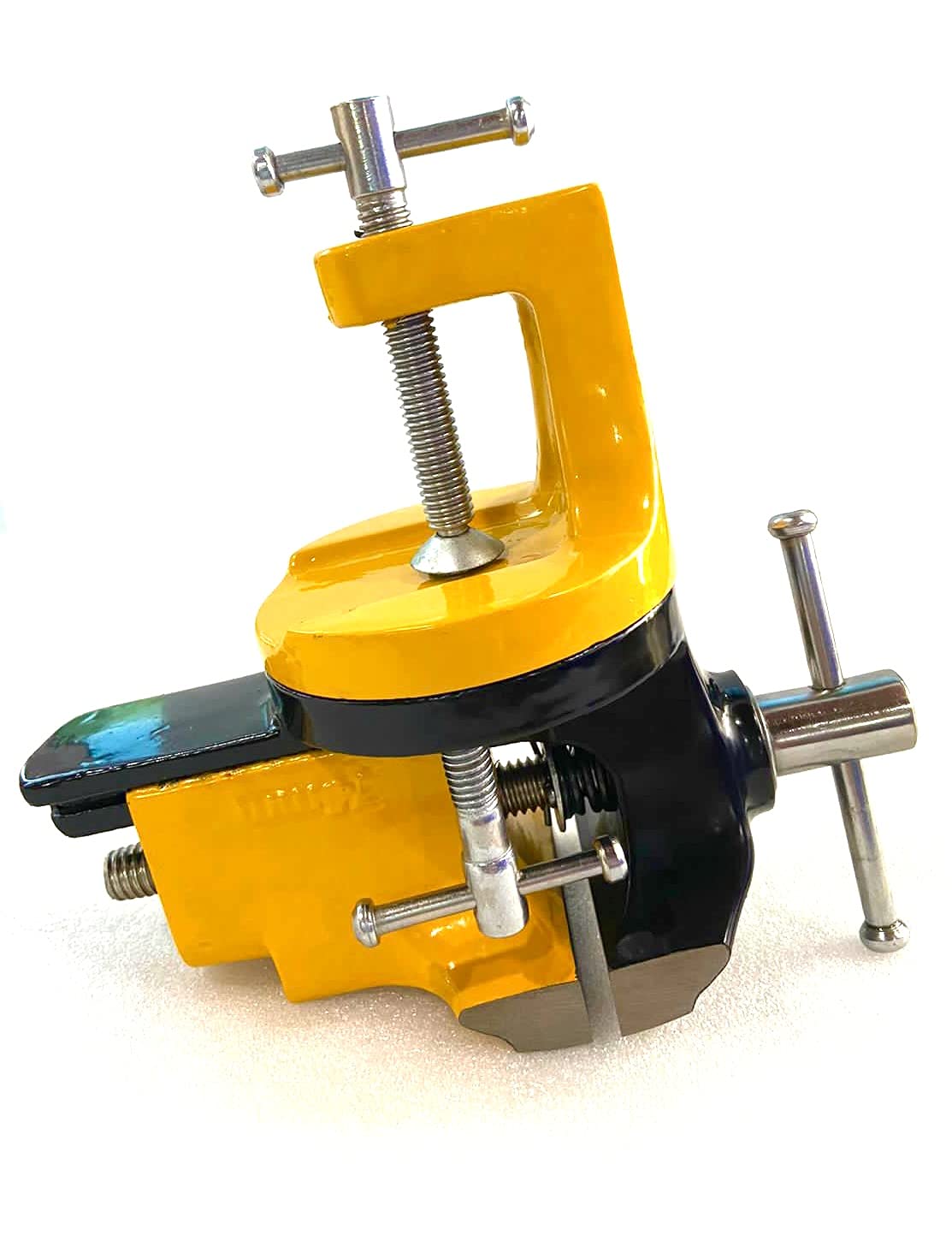 Professional Baby Portable Bench Clamping Vice Vise 360° Swivel Base Revolving Base