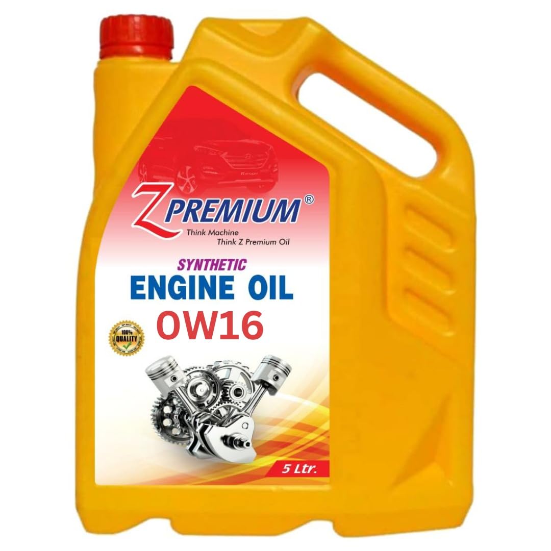 Yellow Z Premium synthetic engine oil container
