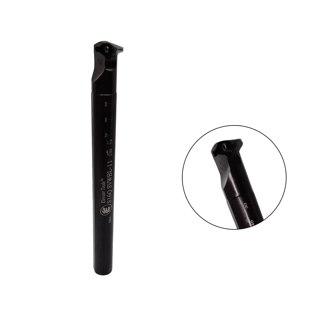 Black metal tool bit