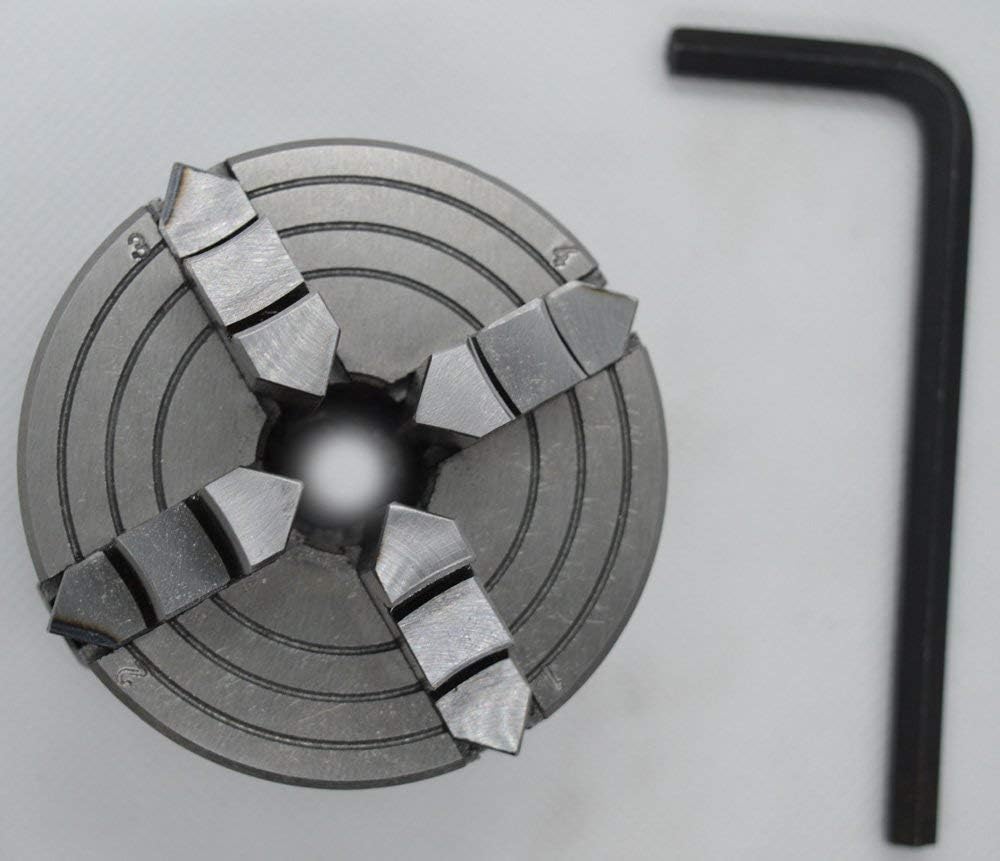 Small Chucks for 3" I 80 mm & 4" Inch I 100 mm Rotary tables and Mini Lathes