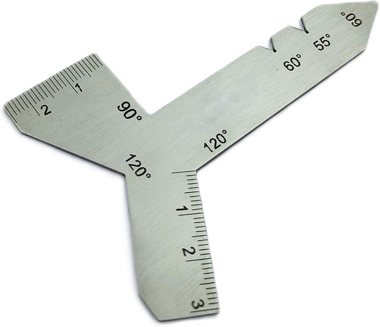 Center finder gauge measuring tool