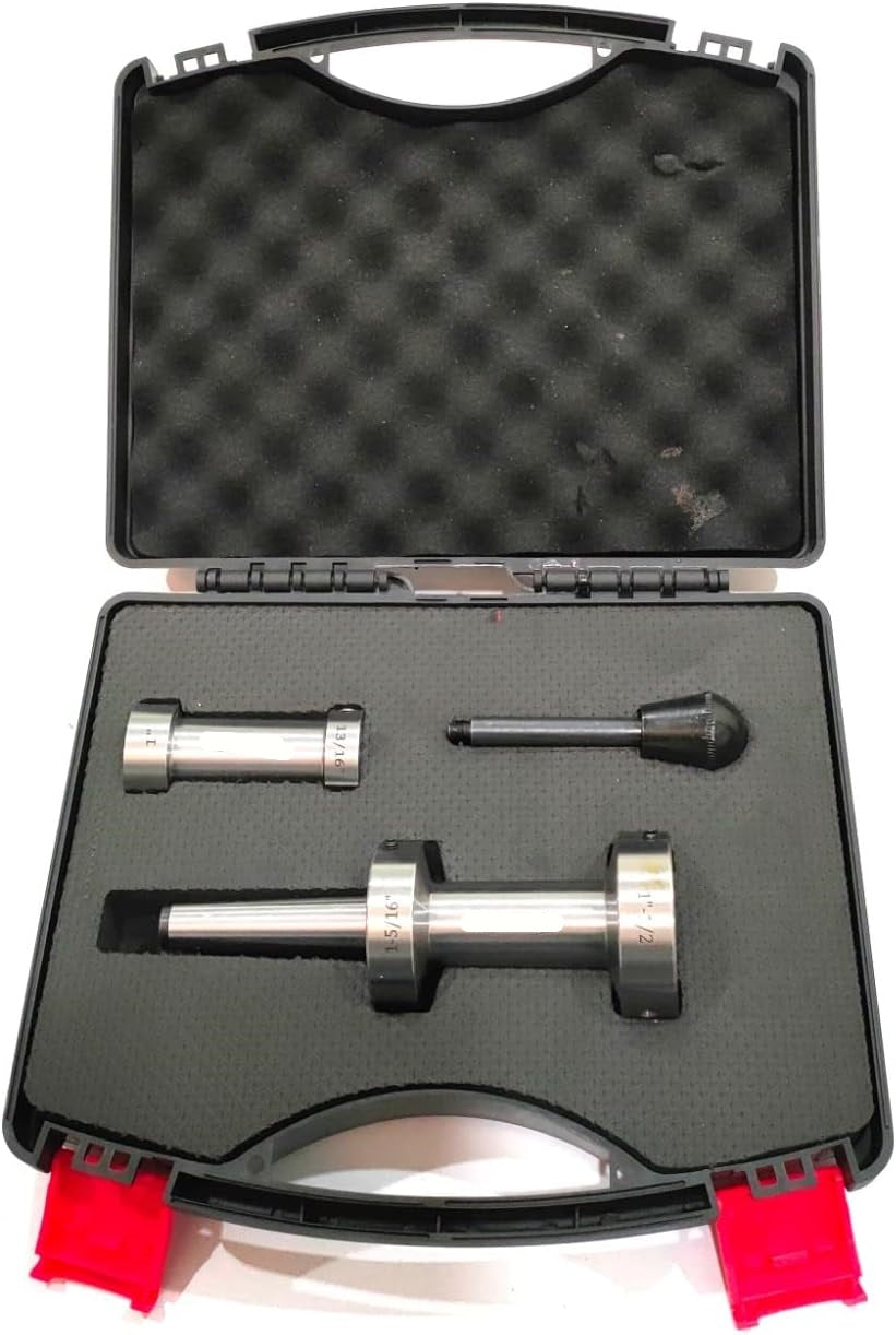 Design Rigid And More Precise- Lathe Tailstock Die Holder-Metric Sizes Machine Tools With Plastic Box