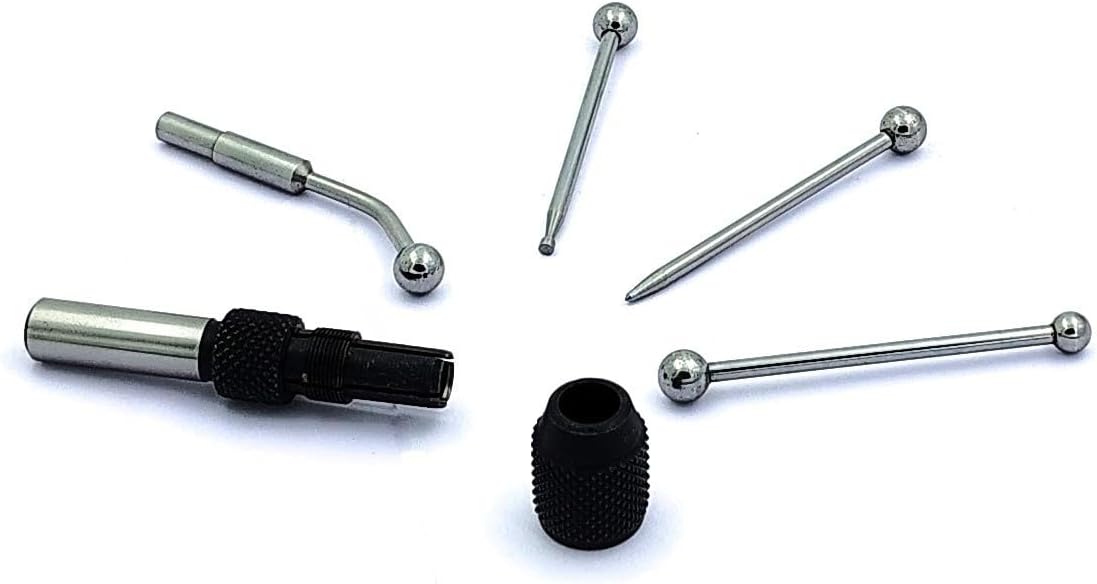 Dial Indicator Extension Rods and Anvils Set