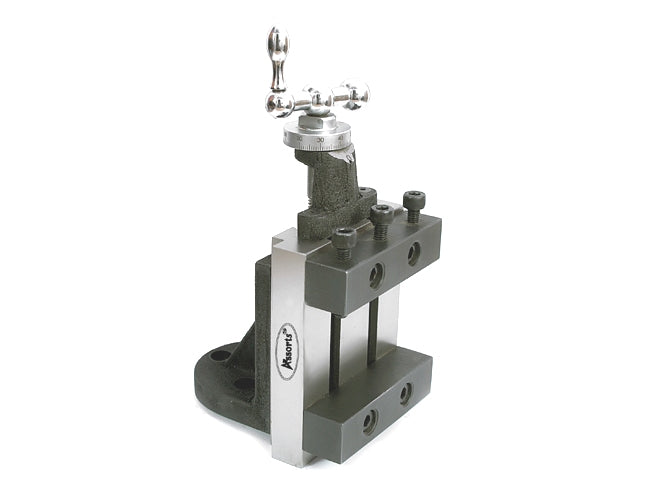 Lathe Milling Vertical Slide 4" x 5" Inches (100 x 125 mm) Fixed Base with Clamp 2 Slot Vertical Milling Slide