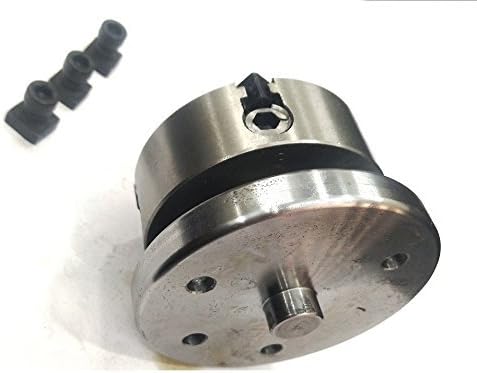 Lathe chuck back plate