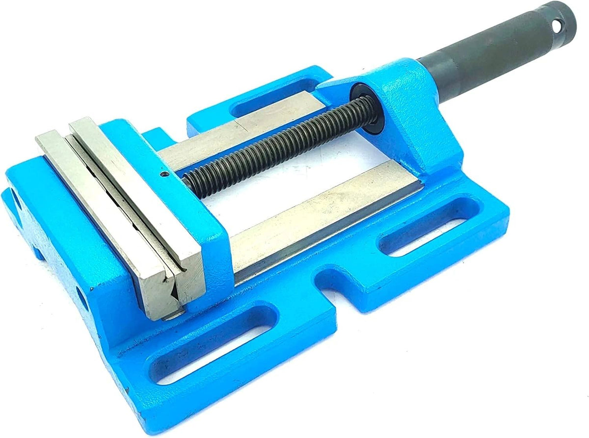 Blue machine vise