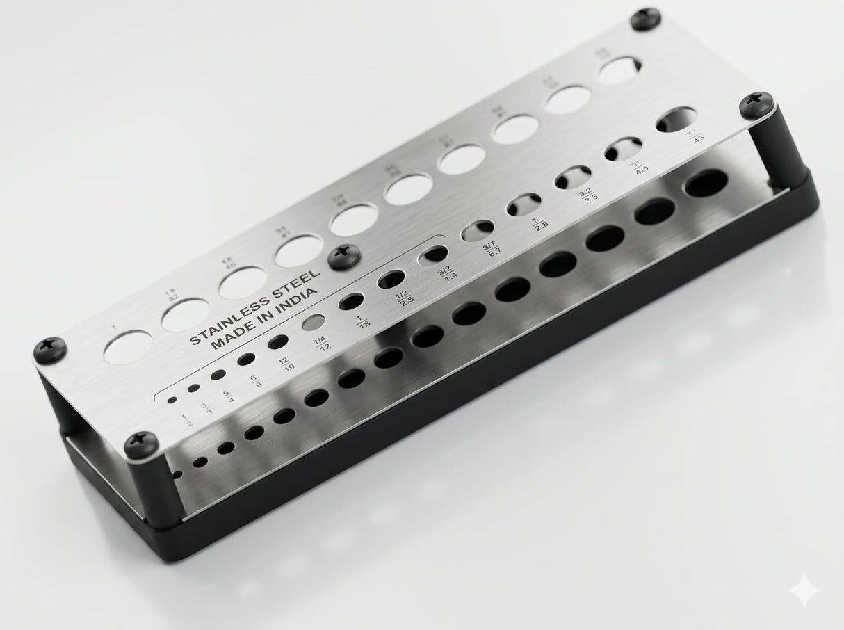Metal drill bit stand