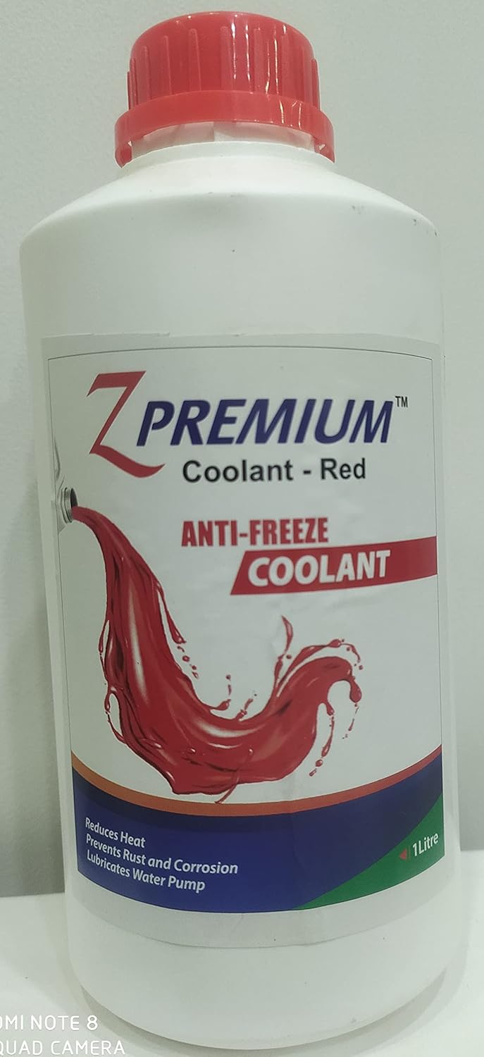 Z Premium Anti-Freeze Coolant bottle with red cap