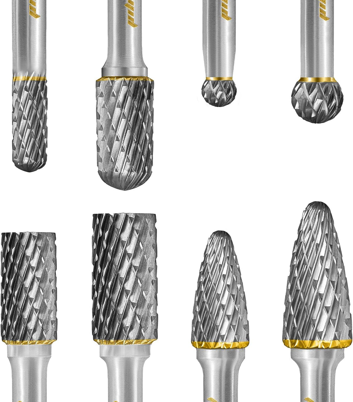 Tungsten carbide rotary burr heads