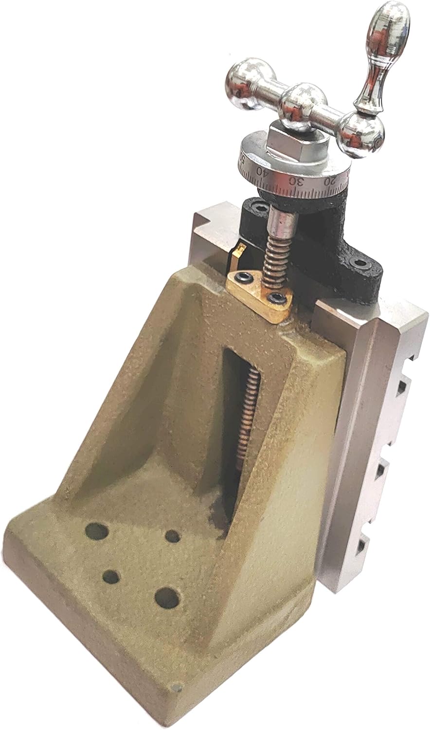 Lathe vertical milling slide