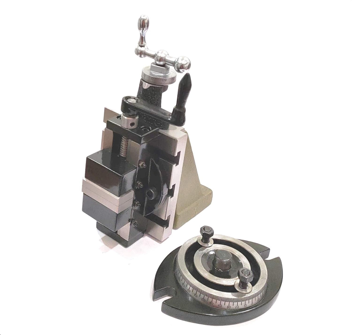 Lathe vertical milling attachment