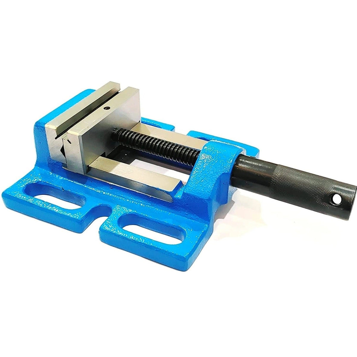 Blue machine vise