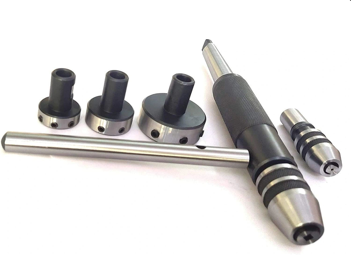 Lathe machining setup using Metalworking tools die holder set