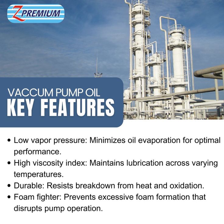 Z Premium Vacuum Pump Oil MD504