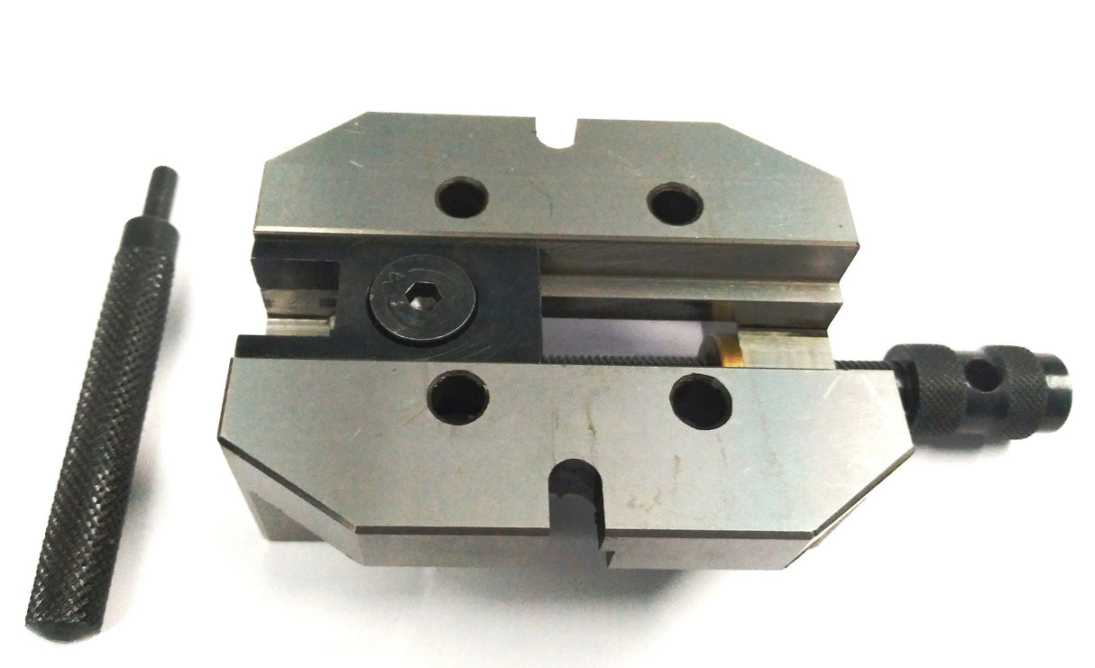 Precision 2-3/8" Inches (60 mm) Jaw Width Grinding Steel Vice -Hardened & Ground Finish