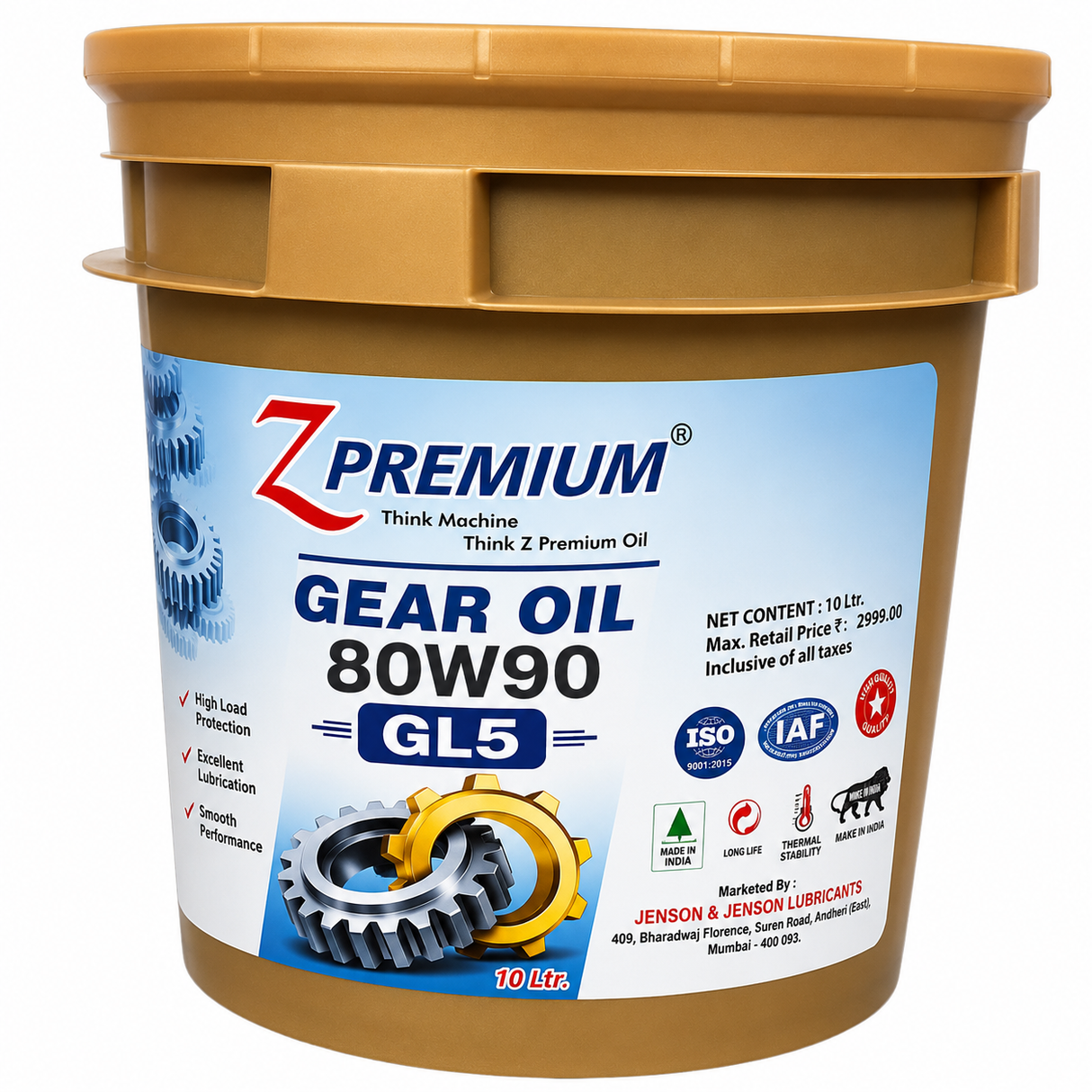 Z PREMIUM Gear Oil 80W90 GL5