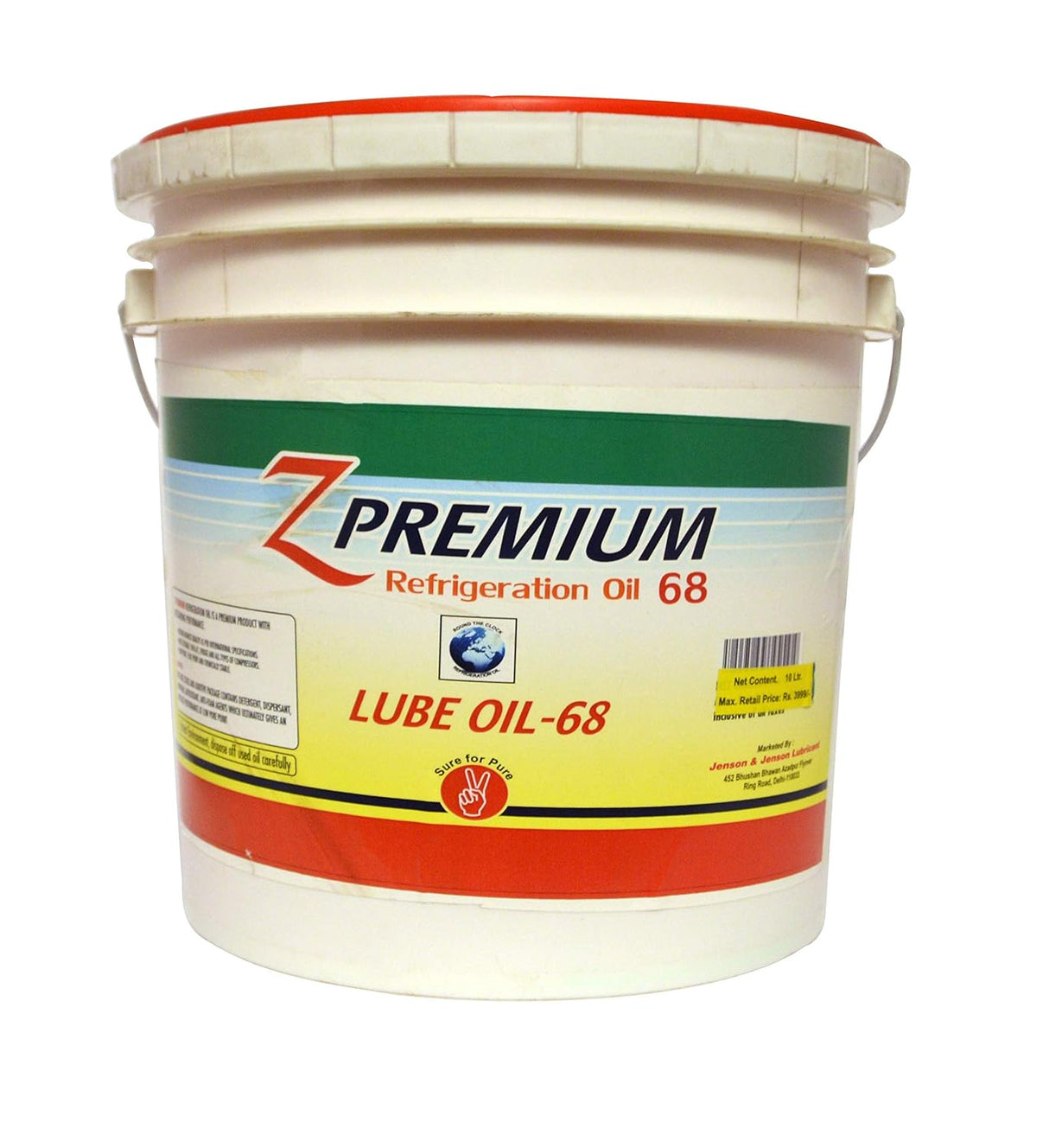 Z Premium Lubricant Oil 68 container