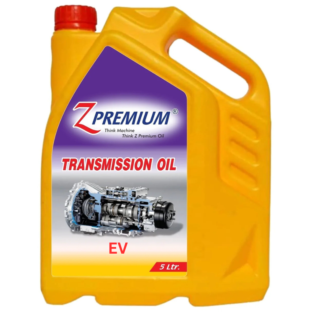 Yellow bottle of Z Premium transmission oil