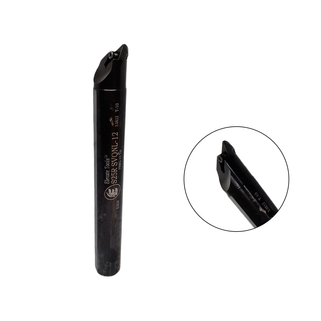 Black metal lathe tool