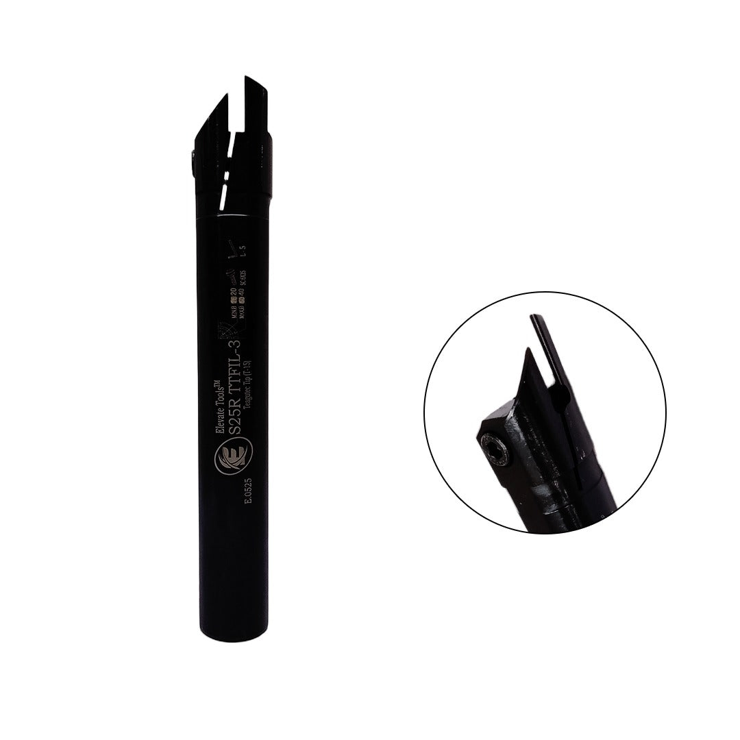 TEAGUTEC FACE GROOVING BORING BAR 25MM TTFIR/L-3 T15(20-40,25-50,40-80),T18(50-100,75-150,100-200,200-300)
