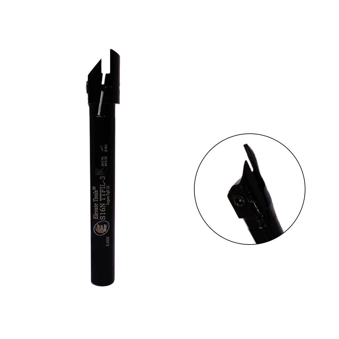 TEAGUTEC FACE GROOVING BORING BAR 16MM TTFIR/L-2/3 T12(15-30,30-60,50-100)
