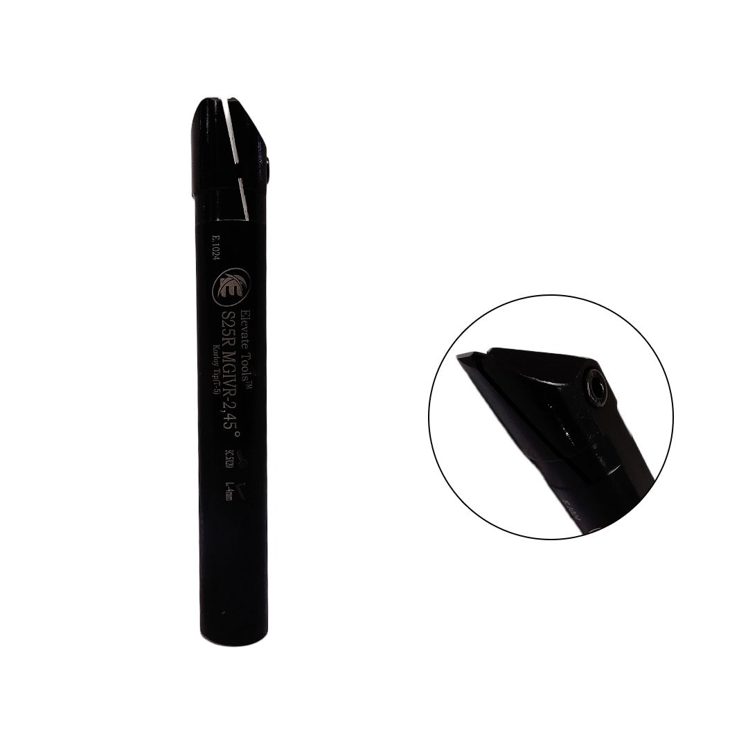 Black metal indexable turning tool