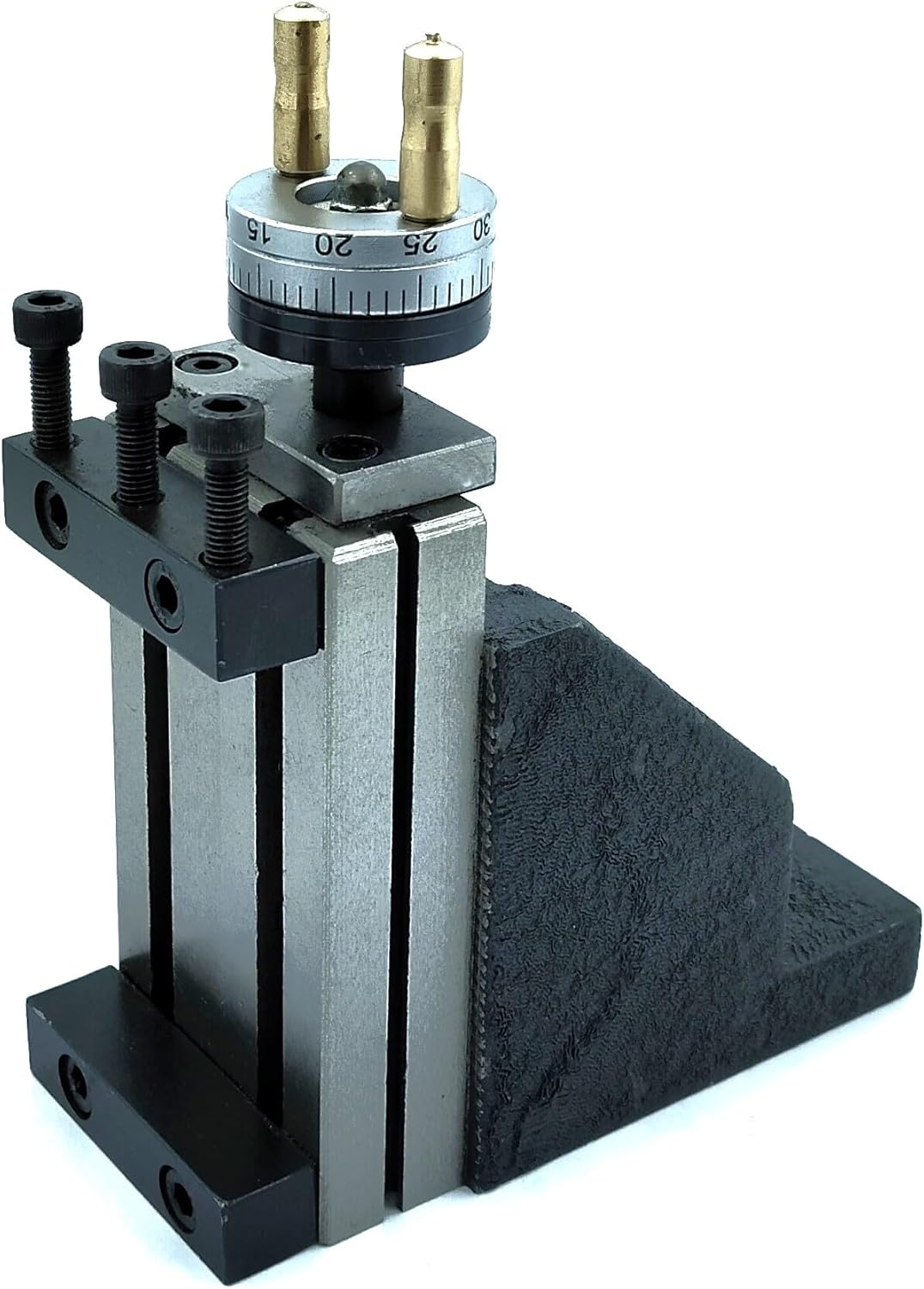Adjustable metal machine tool holder