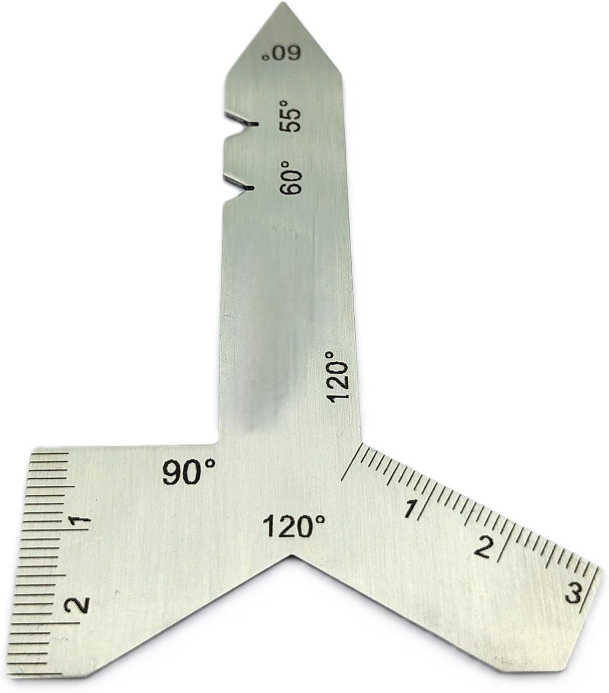 Center finder gauge measuring tool