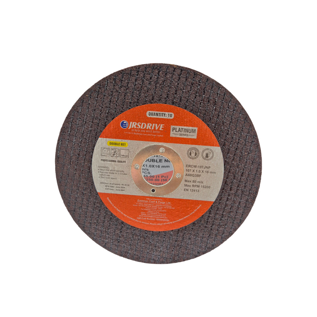 Cutting Wheel 107mm Red (1.2x16mm) - Metal Cutter.