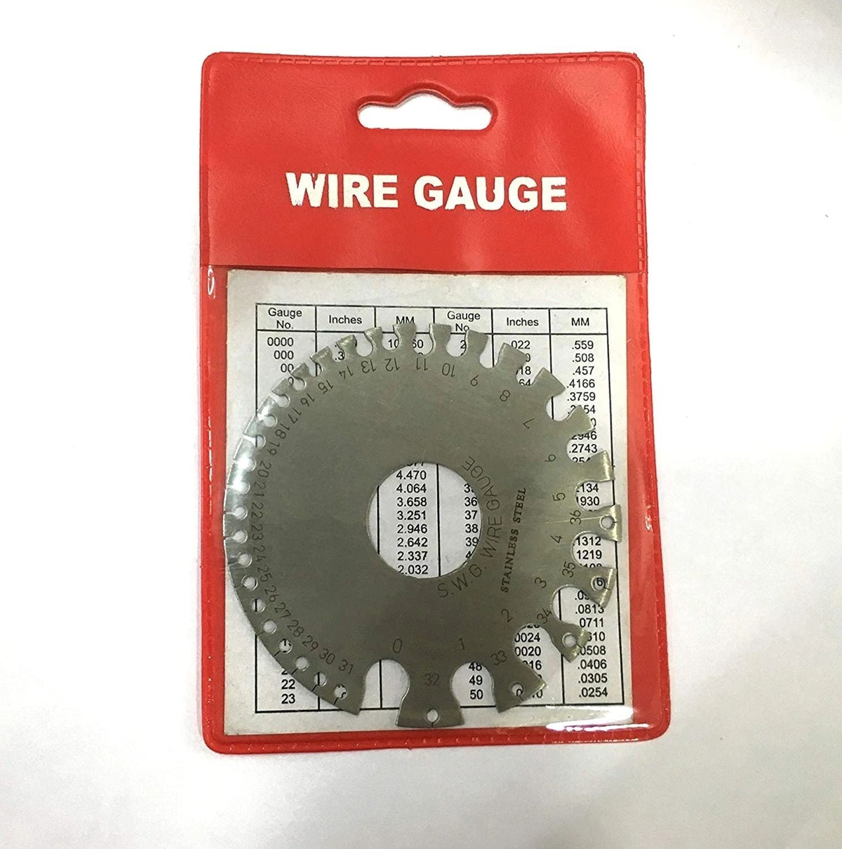 Circular wire gauge