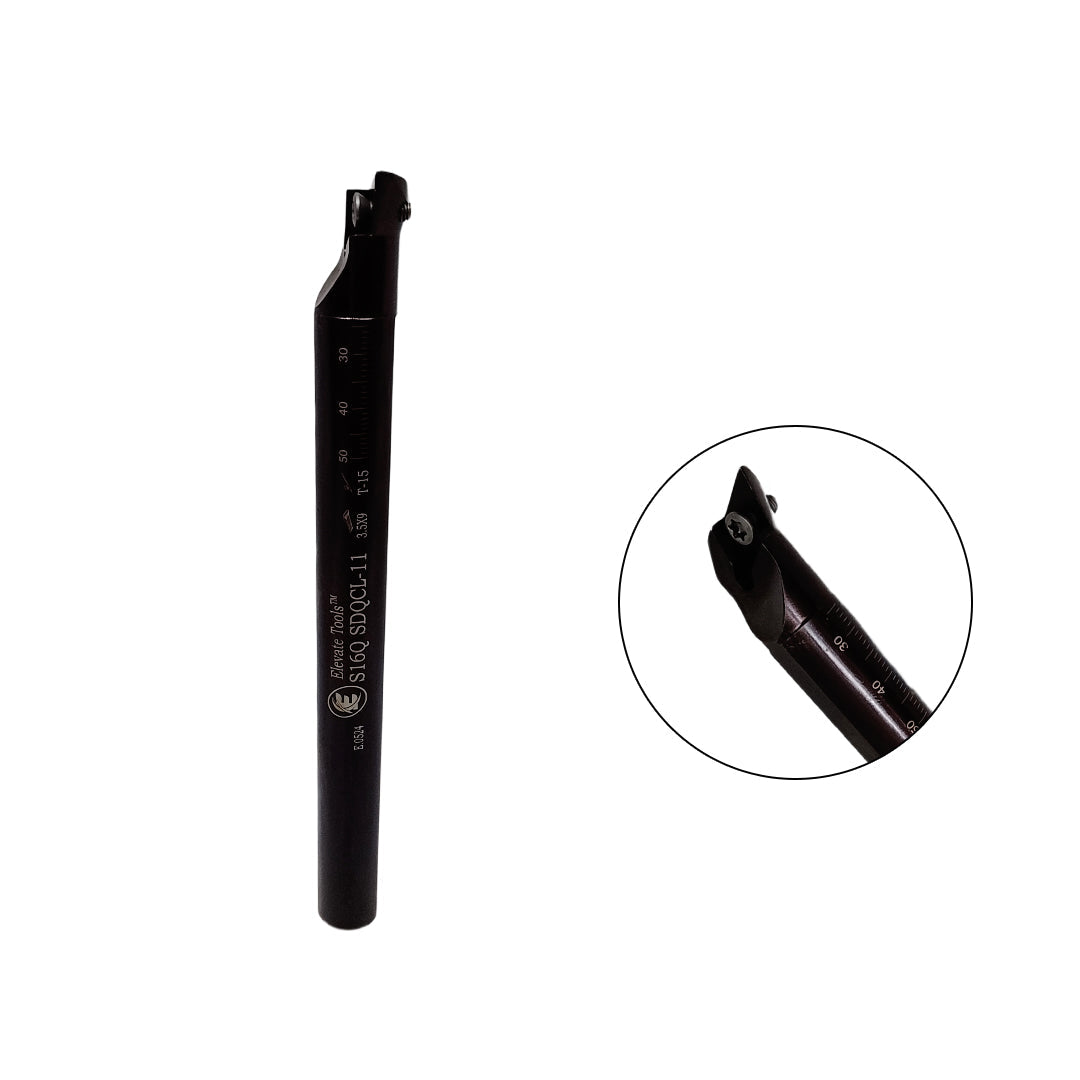 Indexable lathe boring bar tool