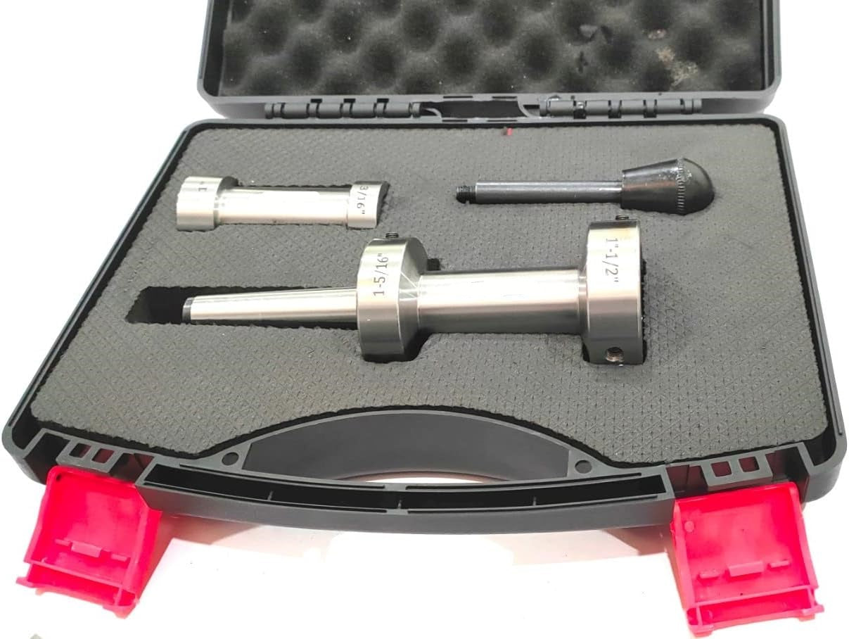 Design Rigid And More Precise- Lathe Tailstock Die Holder-Imperial Sizes Machine Tools With Plastic Box