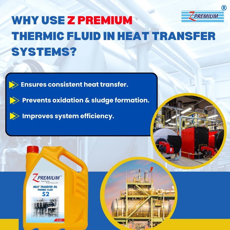 Z Premium thermic fluid in heat transfer systems