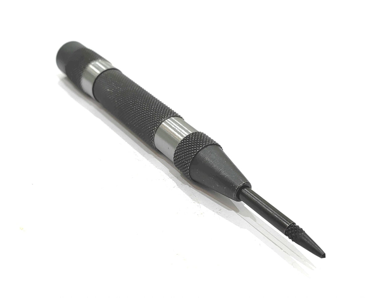 Black automatic center punch tool