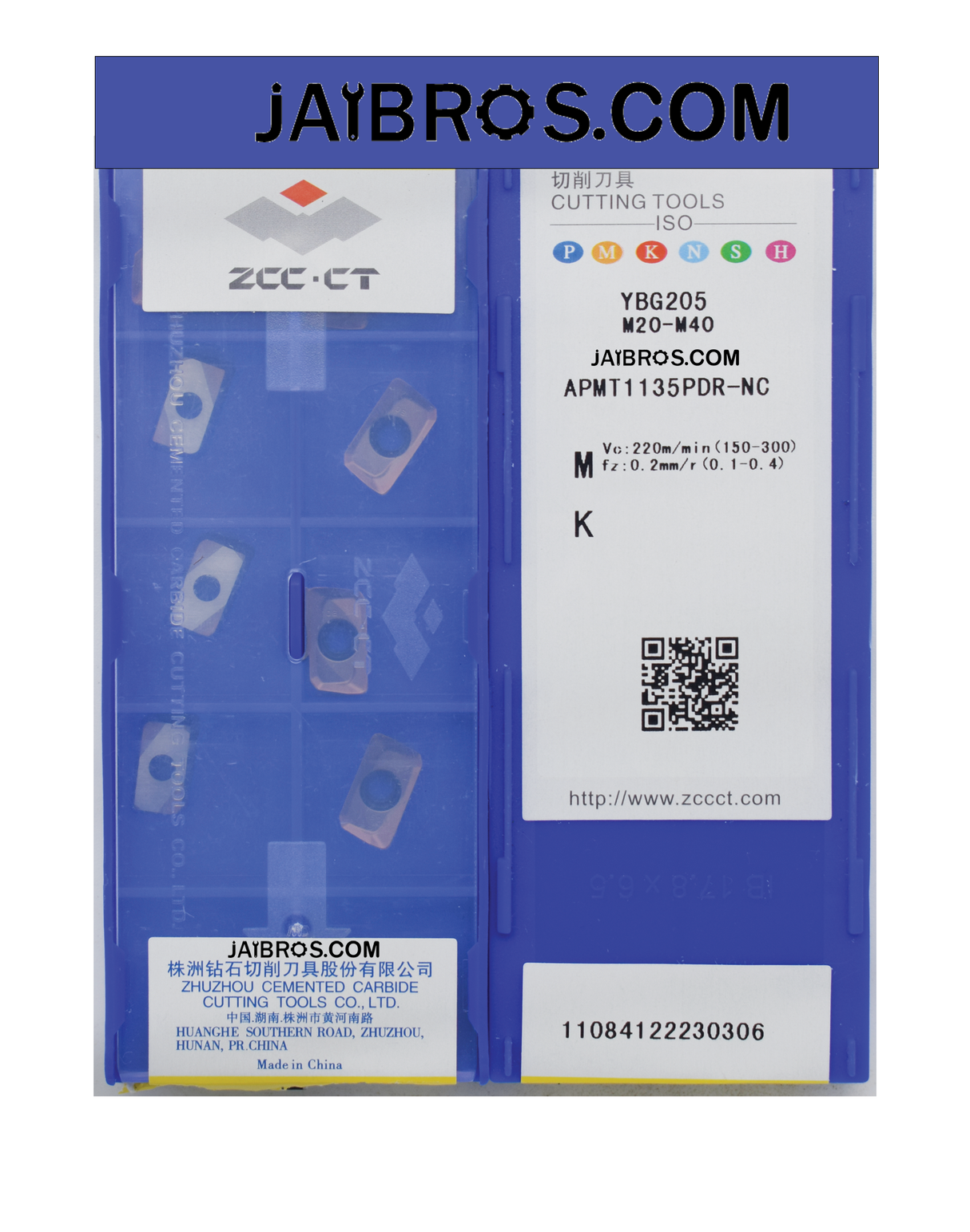 APMT1135 ZCCCT inserts