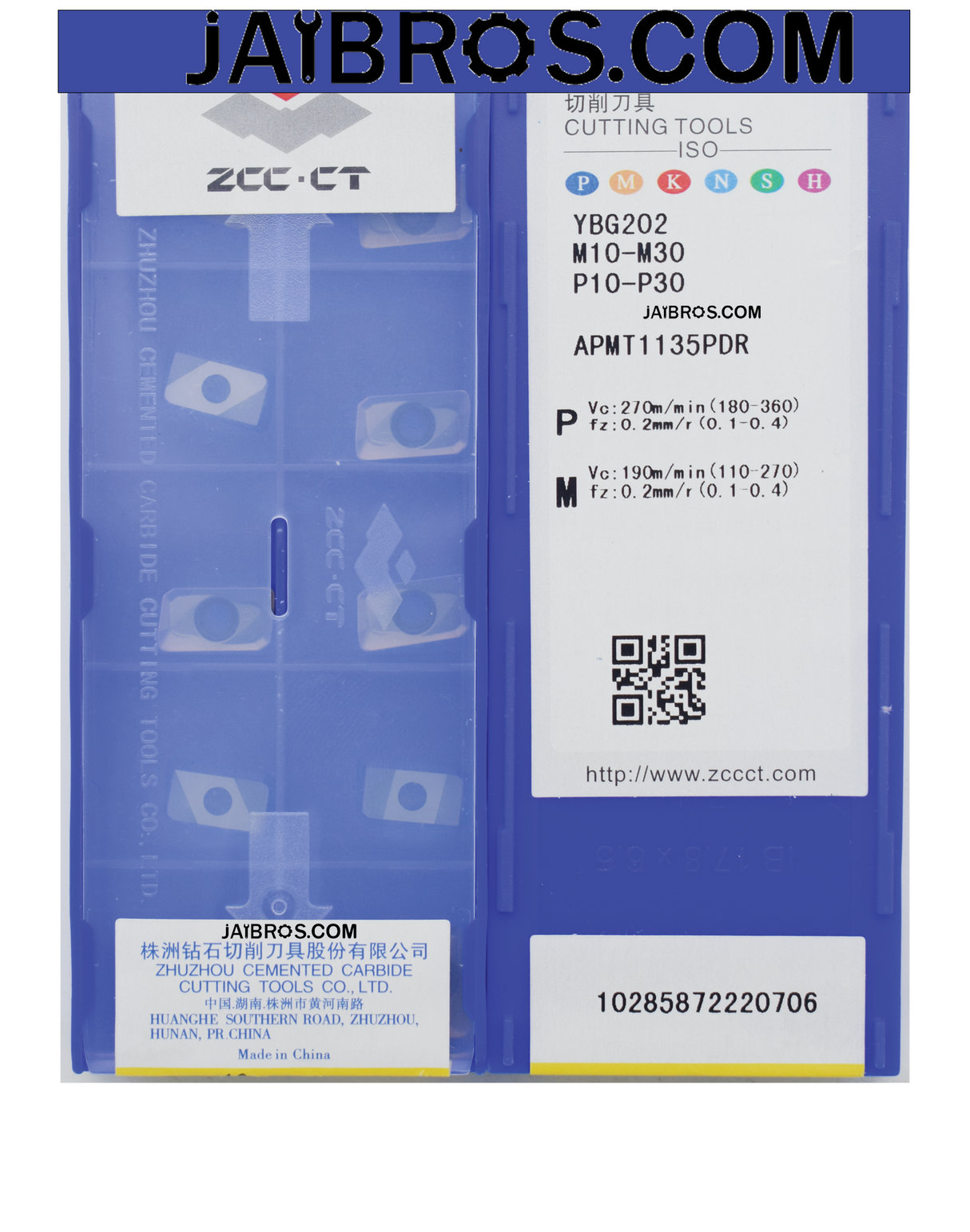 YBG202 ZCCCT Insert