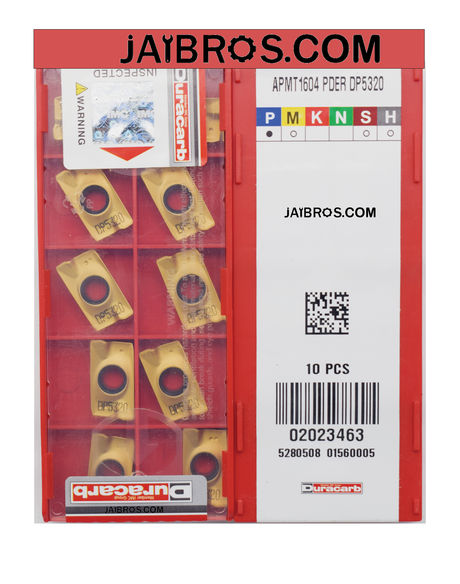 10 Duracarb APMT1604 carbide inserts