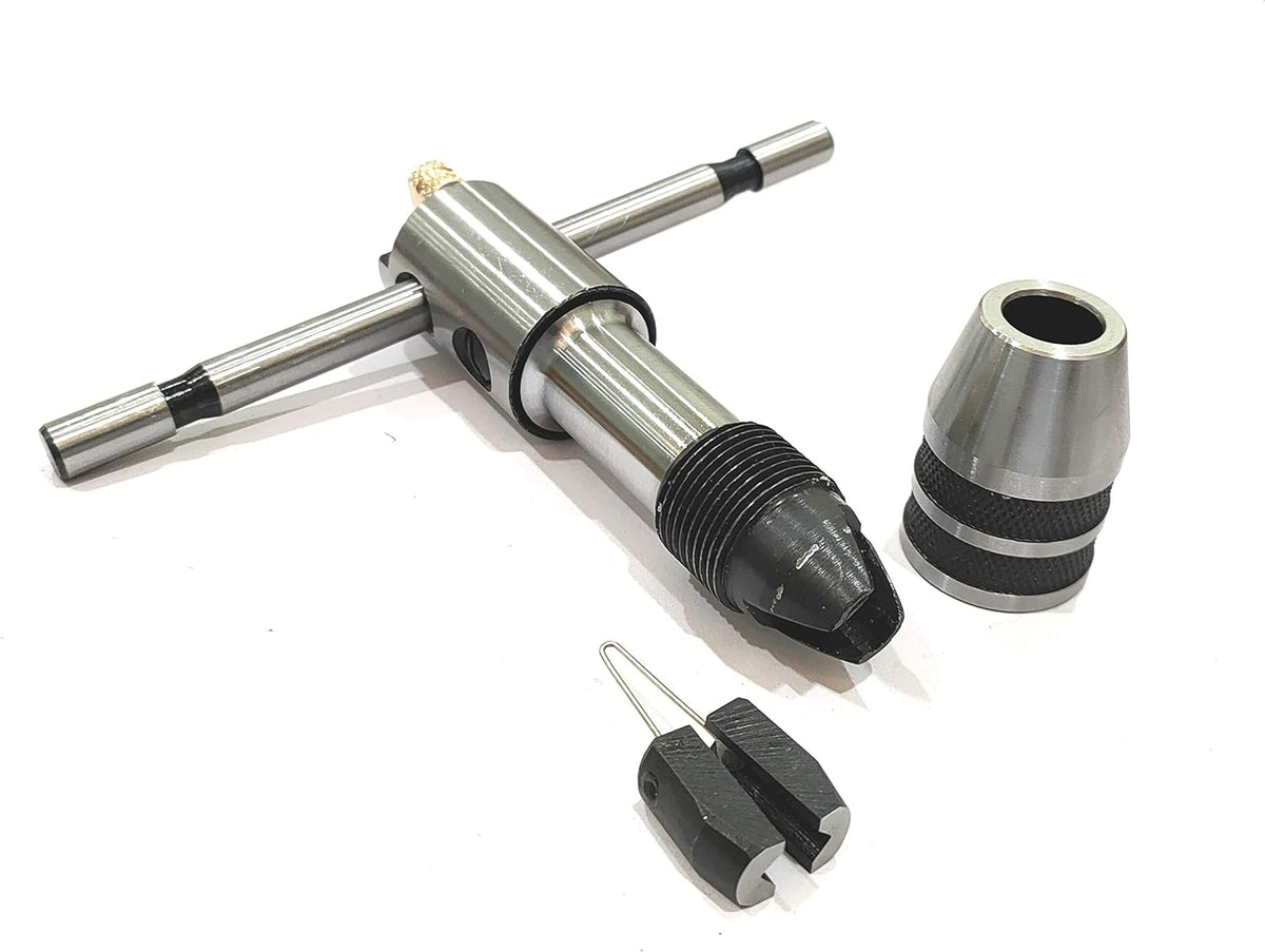 Adjustable T handle tap wrench tool