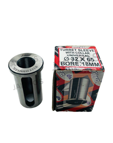 A turning sleeve with universal collar, bore size 8 mm