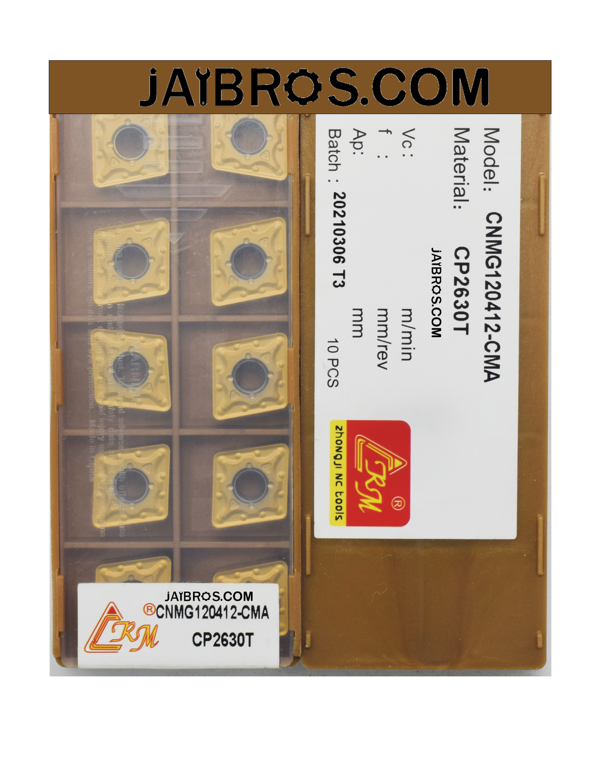 stainless steel carbide insert