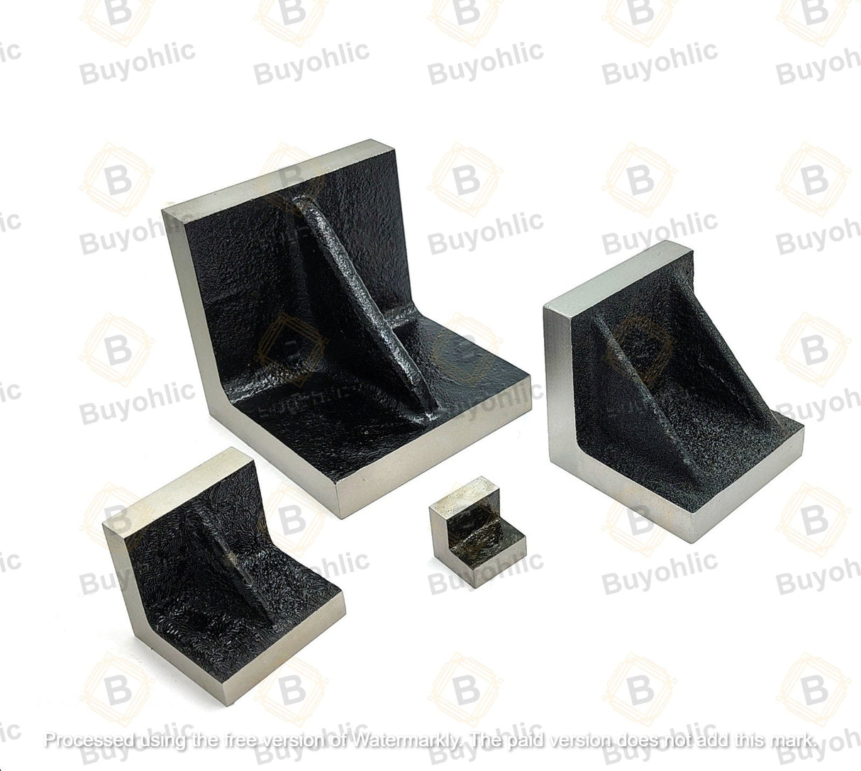 Set of angle plates