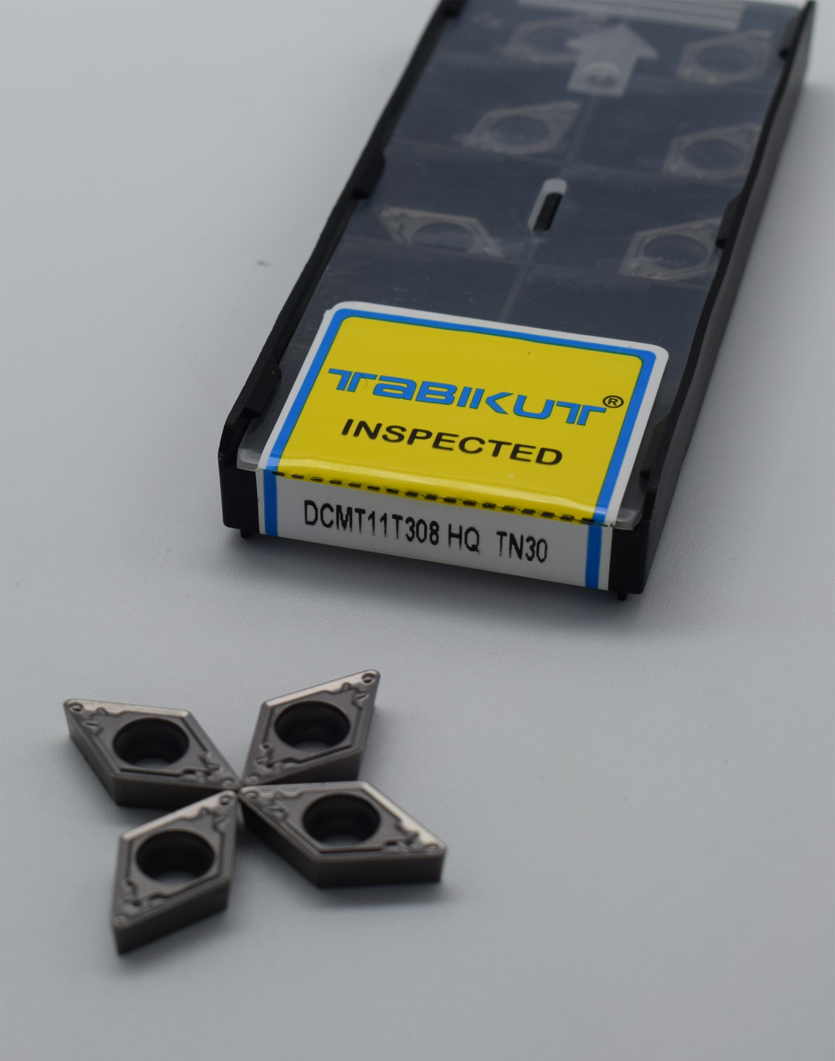 10 pcs DCMT11T304 HQ TN30 cermet inserts