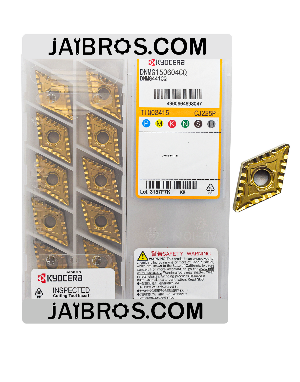 Kyocera dnmg insert 150604/08