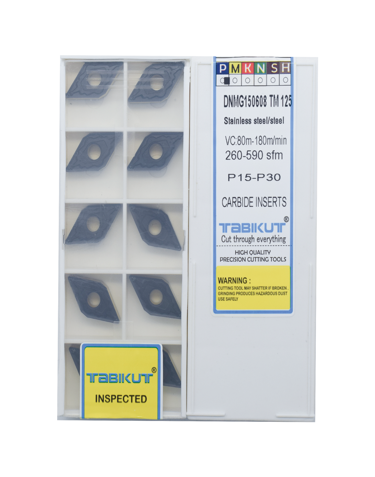 steel stainless steel turning insert