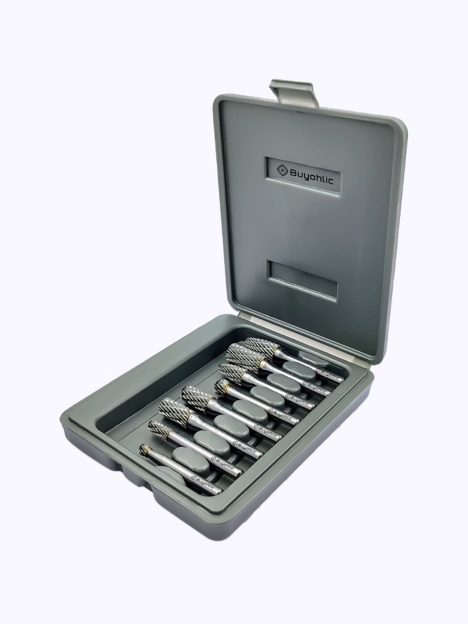 Buyohlic carbide rotary burr storage case