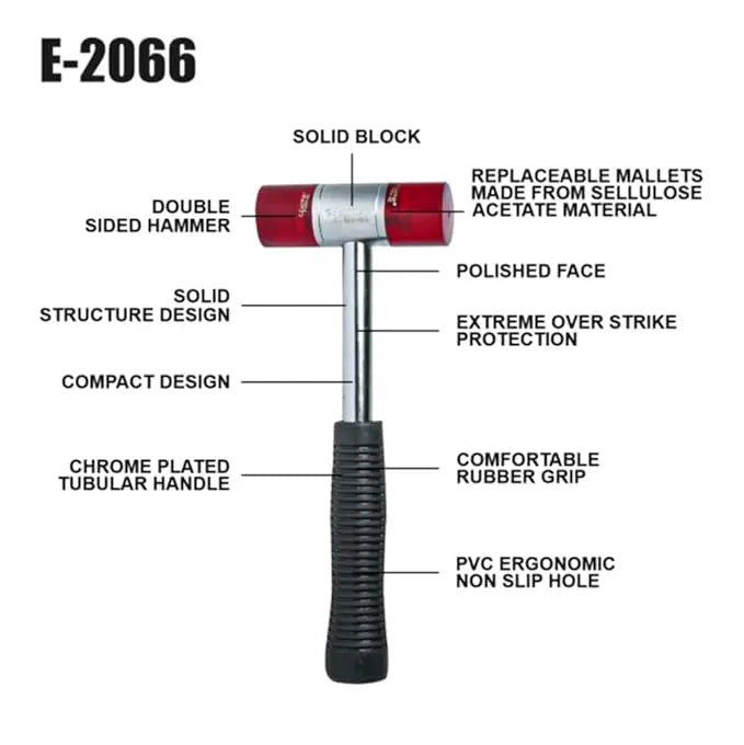 Plastic Hammer with Compact Design