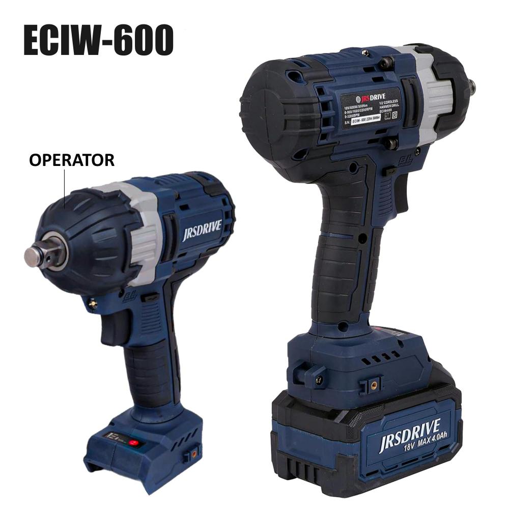 JRSDRIVE 18V Cordless Impact Wrench