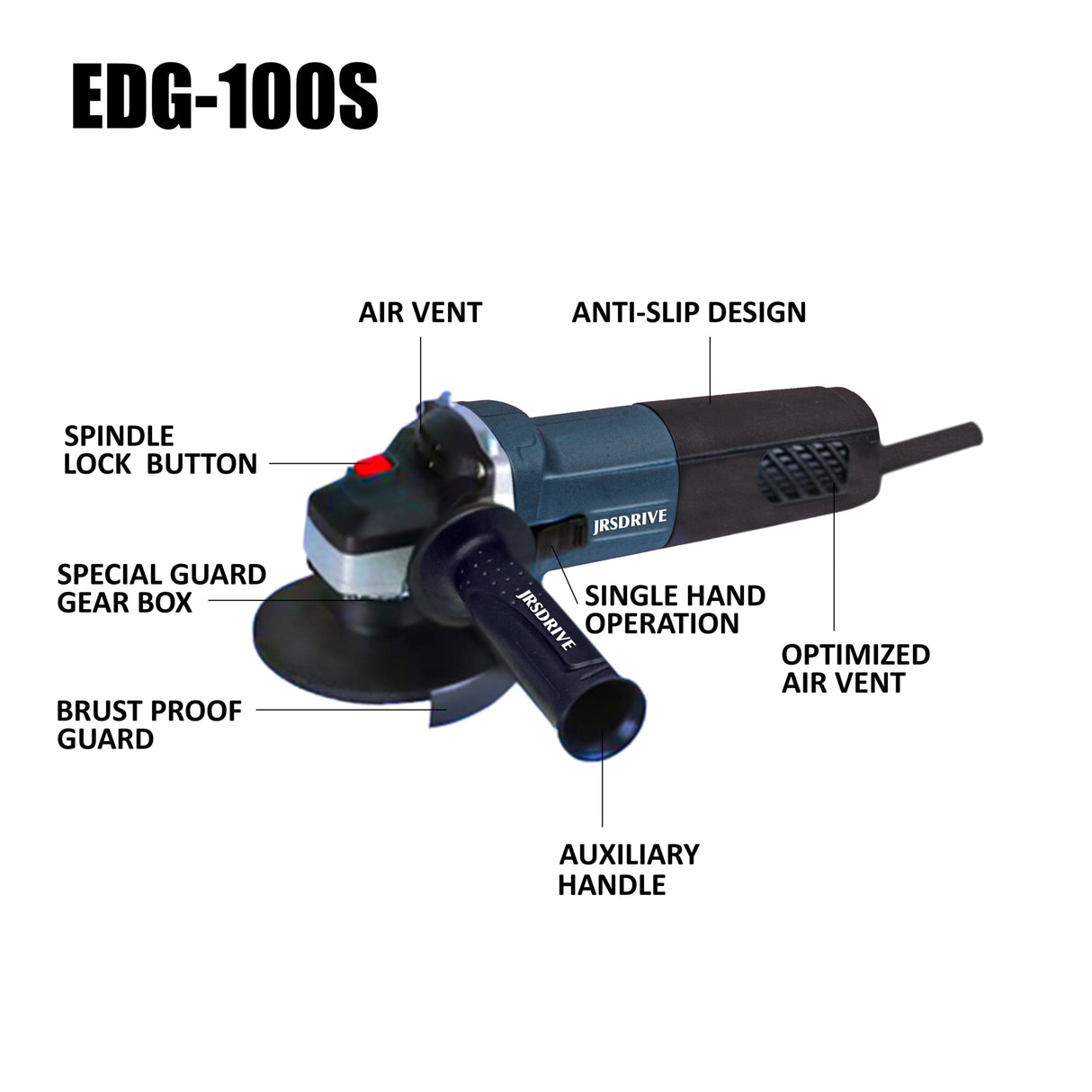 Angle Grinder EDG-100S