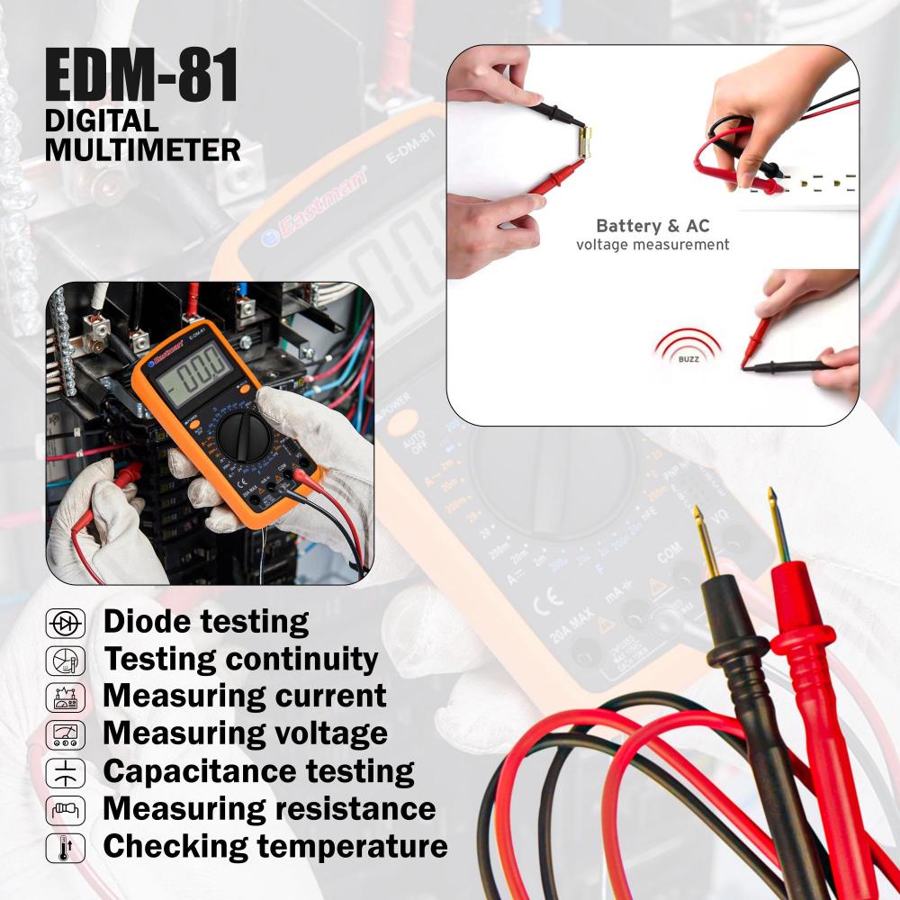 Eastman EDM-81 Digital Multimeter
