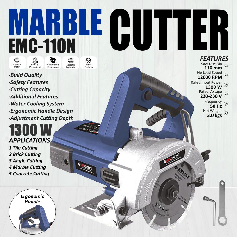 A JRS brand marble tile cutter machine
